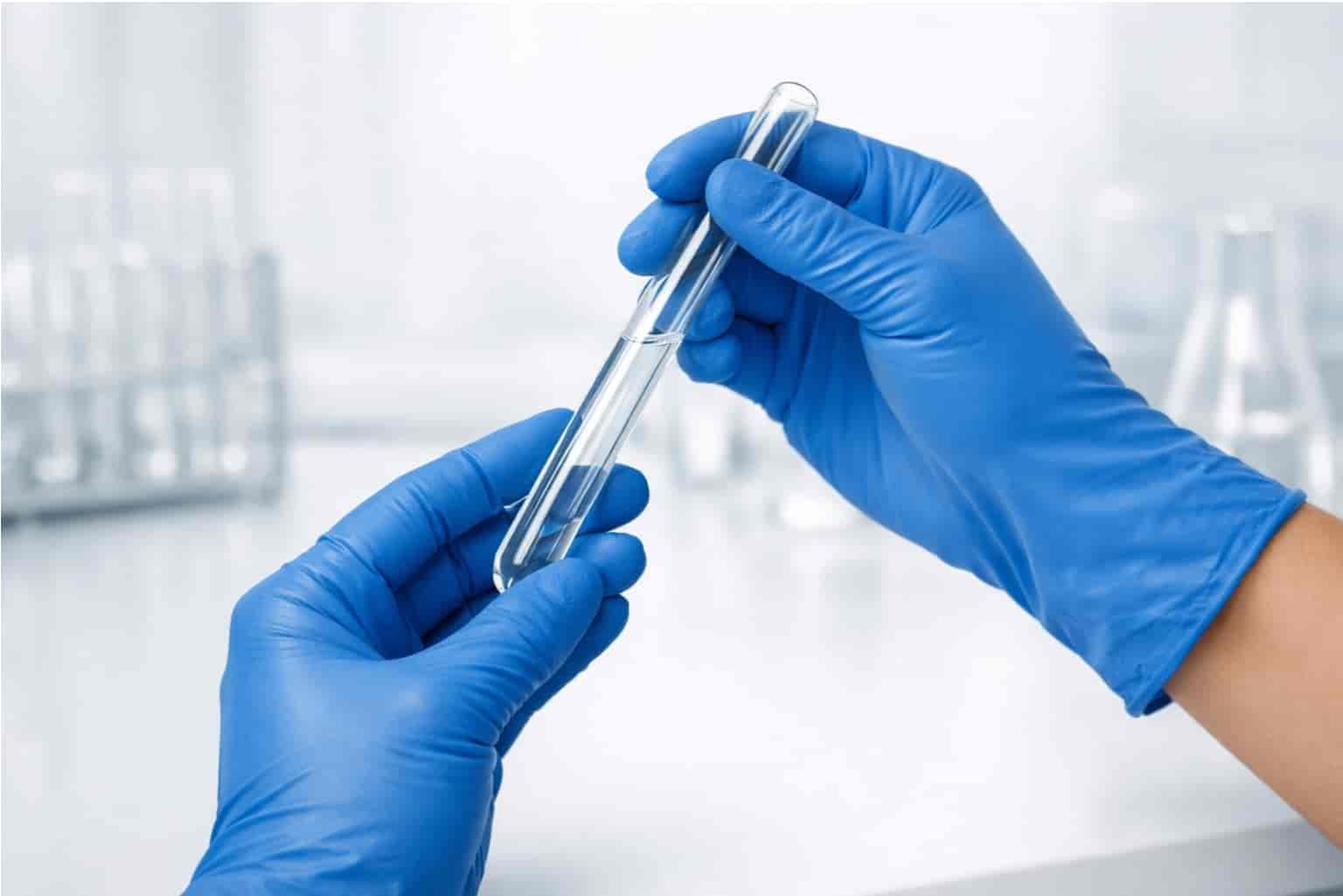 Chemical resistance test